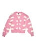 Old Navy Hearts Pink Cardigan Size 10 - photo 1