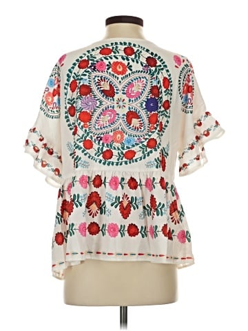 Unbranded Short Sleeve Blouse (view 2)