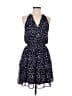 Aqua 100% Polyester Polka Dots Blue Casual Dress Size M - photo 1