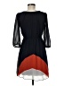 En Focus Studio 100% Polyester Color Block Black Casual Dress Size 6 - photo 2