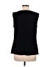Focus 2000 Black Sleeveless Blouse Size M - photo 2