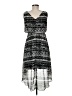 En Focus Studio Print Black Casual Dress Size 6 - photo 2