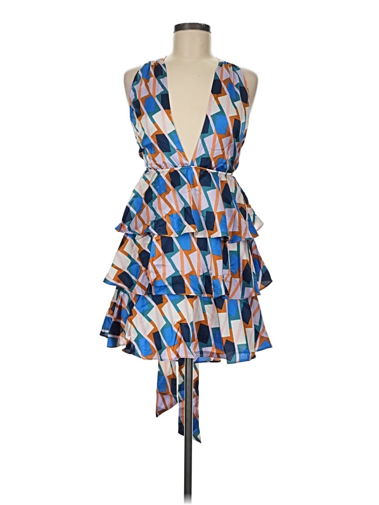 Pre-owned Edit By Nine Cocktail Dress In Blue