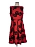 Sandra Darren Red Cocktail Dress Size 12 - photo 1