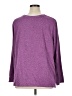 Nic + Zoe Purple Pullover Sweater Size 1X - photo 2
