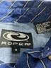 Roper 100% Cotton Chevron-herringbone Blue Long Sleeve Button-Down Shirt Size S - photo 7