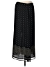 Kathie Lee Paisley Black Formal Skirt Size 12 - photo 1