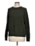 Ann Taylor LOFT 100% Cotton Solid Green Pullover Sweater Size L - photo 1