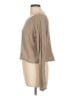 Eileen Fisher 100% Organic Cotton Tan Pullover Sweater Size L - photo 5