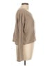 Eileen Fisher 100% Organic Cotton Tan Pullover Sweater Size L - photo 4