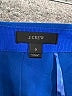J.Crew 100% Polyester Blue Formal Skirt Size 0 - photo 4