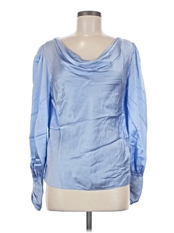 Tyler Boe Long Sleeve Silk Top (view 1)