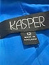 Kasper 100% Polyester Blue Blazer Size 12 - photo 6