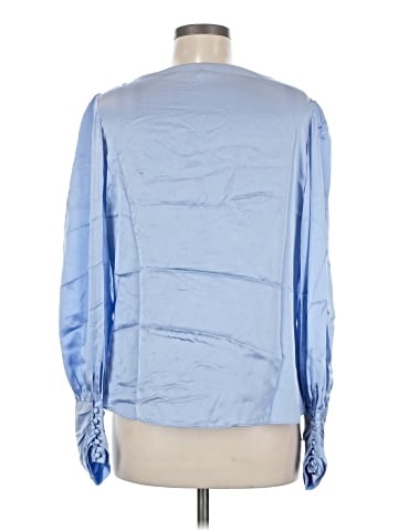 Tyler Boe Long Sleeve Silk Top (view 2)