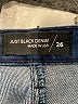 Just Black Blue Jeans Size 26 waist - photo 7