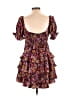 Buddy Love 100% Polyester Paisley Brown Casual Dress Size M - photo 2