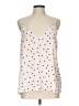 Socialite 100% Polyester Ivory Sleeveless Blouse Size L - photo 1
