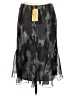 Jessica 100% Polyester Animal Print Black Formal Skirt Size 10 - photo 2