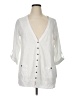 Avenue 100% Cotton White Cardigan Size 14 - photo 1