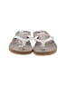 Sanuk Silver Flip Flops Size 6 - photo 2