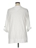 Avenue 100% Cotton White Cardigan Size 14 - photo 2