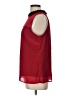Worthington 100% Polyester Red Sleeveless Blouse Size L - photo 5