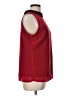 Worthington 100% Polyester Red Sleeveless Blouse Size L - photo 4