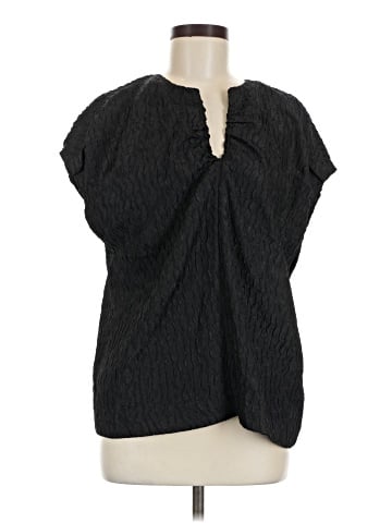 Donna Karan New York Short Sleeve Blouse (view 1)