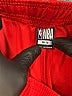 NBA 100% Polyester Solid Red Athletic Shorts Size 14 - 16 - photo 3