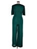 Alexia Admor Solid Green Jumpsuit Size L - photo 2