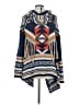 Blu Pepper 100% Acrylic Blue Cardigan Size M - photo 2