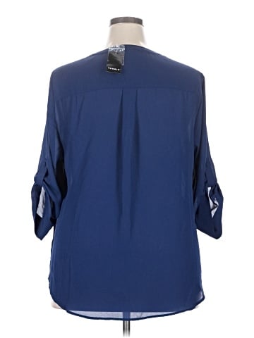 Torrid 3/4 Sleeve Blouse (view 2)