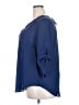 Torrid 100% Polyester Blue 3/4 Sleeve Blouse Size 2X Plus (2) - photo 5