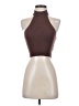 Tic : Toc Brown Sleeveless Turtleneck Size S - photo 1