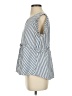 Kling 100% Cotton Blue Sleeveless Blouse Size 4 - photo 5