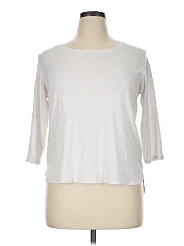 Gloria Vanderbilt 3/4 Sleeve T-Shirt (view 1)
