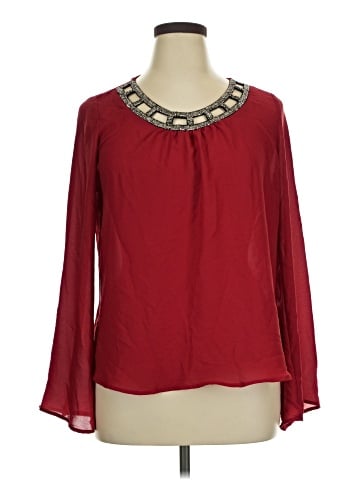 Heart Soul Long Sleeve Blouse (view 1)