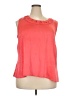 NIPON BOUTIQUE 100% Polyester Orange Sleeveless Blouse Size 2X - photo 1