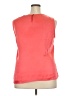 NIPON BOUTIQUE 100% Polyester Orange Sleeveless Blouse Size 2X - photo 2