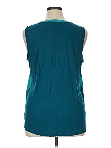 New York & Company Sleeveless T-Shirt (view 2)