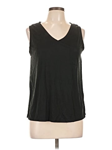 Green Envelope Sleeveless T-Shirt (view 1)
