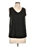 Green Envelope Black Sleeveless T-Shirt Size L - photo 1
