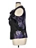 T Tahari Purple Sleeveless Blouse Size XL (estimated) - photo 5