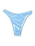 Cupshe Metallic Blue Swimsuit Bottoms Size S - photo 1