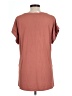 Be Cool Brown Short Sleeve Top Size L - photo 2