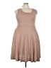 Lularoe Tan Casual Dress Size 22 - 24 - photo 1