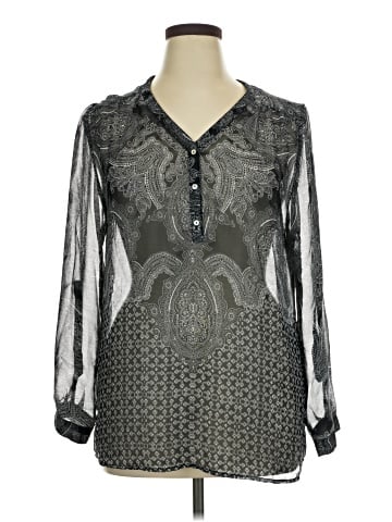 Tantrums Long Sleeve Blouse (view 1)