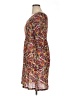 ROMY Print Brown Casual Dress Size L - photo 5