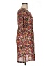 ROMY Print Brown Casual Dress Size L - photo 4