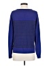 Eileen Fisher 100% Cotton Stripes Blue Pullover Sweater Size S - photo 2